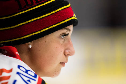 Luleås målvakt Anna Amholt