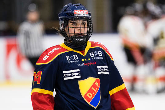 Djurgårdens Carrie Atkinson