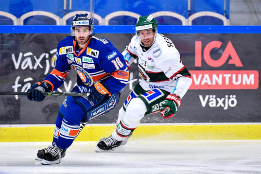 Växjös Andrew Calof och Frölundas Joel Lundqvist