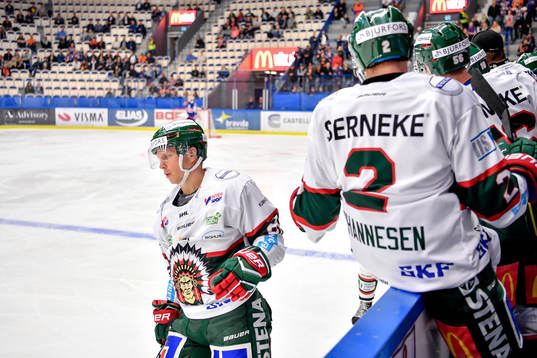 Frölundas Ryan Lasch jublar