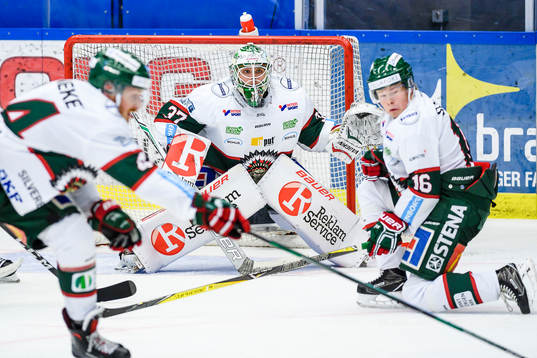 Frölundas målvakt Johan Gustafsson