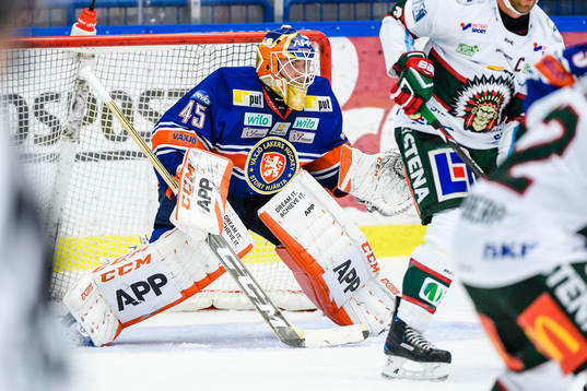 Växjös målvakt Viktor Andrén
