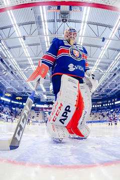 Växjös målvakt Viktor Andrén