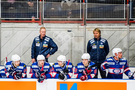 Roy Johansen, head coach, and Espen Knutsen, sporting
