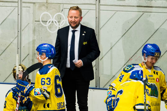 Fredrik Söderström, head coach, of Storhamar