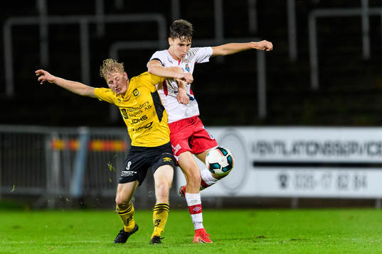 Dalstorps Christian Magnusson och Halmias Marcus Jönsson