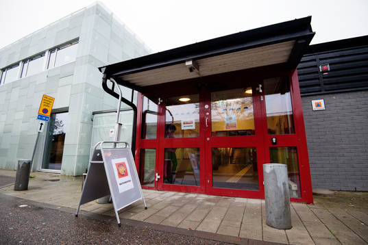 Entrén till Angered Arena