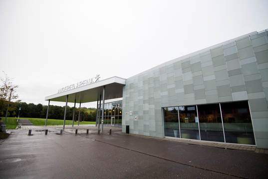 Extreriören av Angered Arena