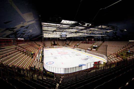 General view of Gjøvik Olympiske Fjellhall