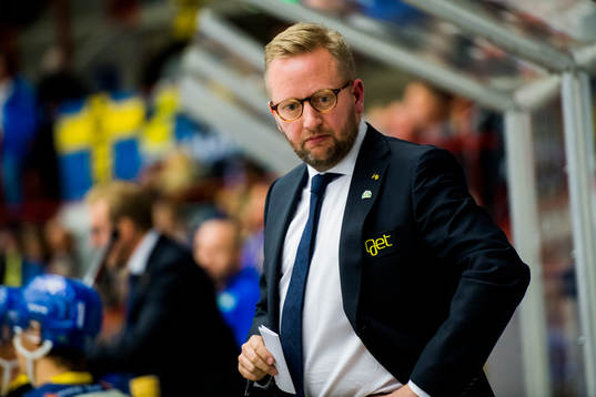 Fredrik Söderström, head coach, of Storhamar