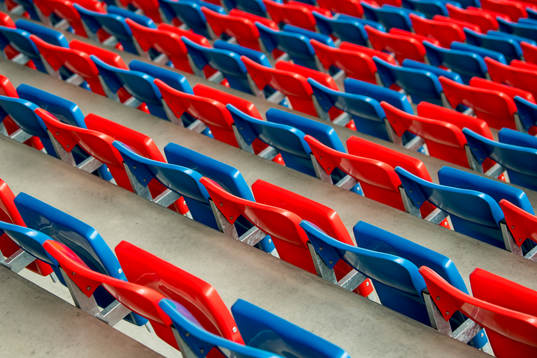 Seats at Vålerenga kultur- og idrettspark