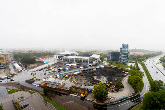 General view of Vålerenga kultur- og idrettspark