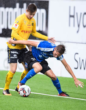 Halmstads Jacob Olsson och Elfsborgs Filip Varenhed