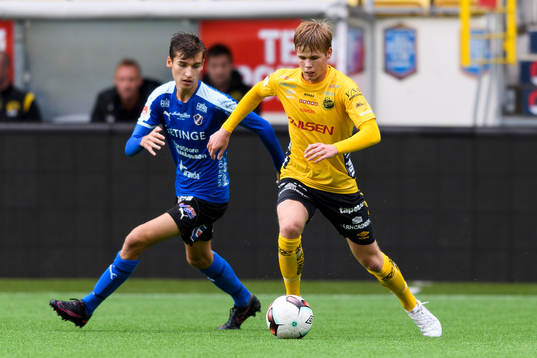 Elfsborgs Anton Thorsson och Halmstads Rasmus