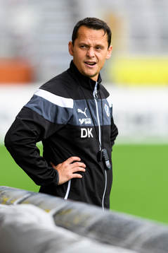 Halmstads assisterande tränare Daniel Kaplinski
