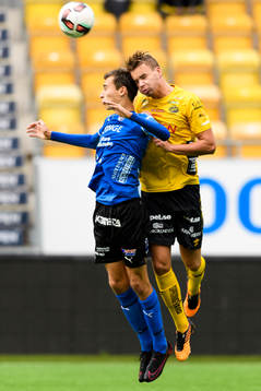 Halmstads Rasmus Wiedesheim-Paul och Elfsborgs Gustav