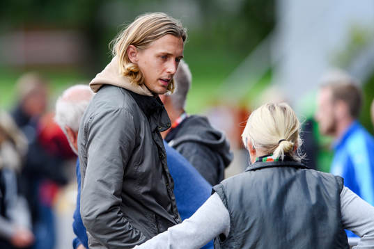 Varbergs Joakim Lindner som är avstängd på grund av tre