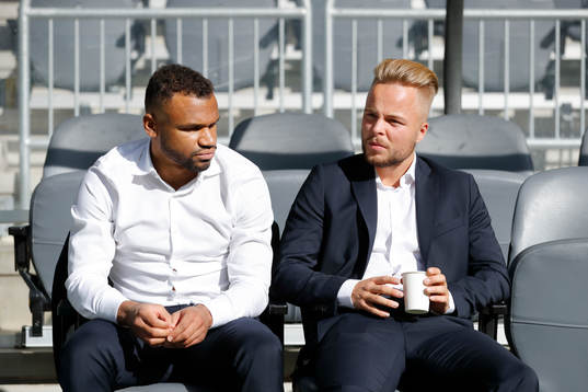Hammarbys Serge-Junior Martinsson Ngouali och Sander