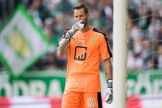 Hammarbys målvakt Johan Wiland