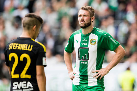 Hammarbys Mads Fenger Nielsen deppar
