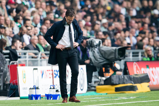 s tränare Rikard Norling deppar