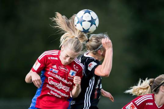 Vittsjös Linda Sällström nickar