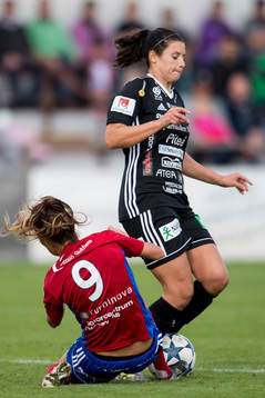 Vittsjös Lisa Klinga stoppas Piteås Hanna Pettersson