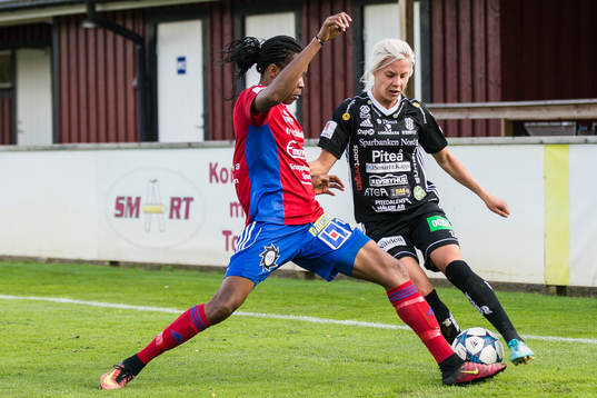 Vittsjös Osinachi Ohale och Piteås Paulina Hedqvist