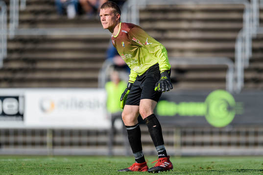 Ljungskiles målvakt Simon Forslund