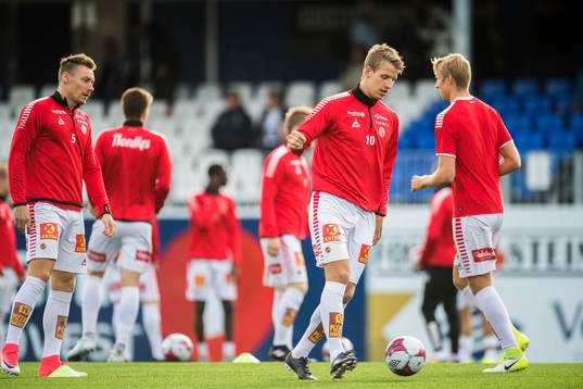 Magnar Ødegård and Thomas Lehne Olsen of Tromsø