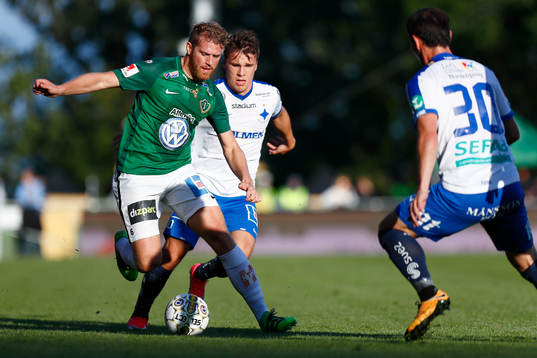 Jönköpings Stefan Karlsson och Norrköpings Simon Skrabb