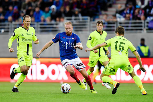 Matti Lund Nielsen and Sigurd Rosted, of Sarpsborg competes
