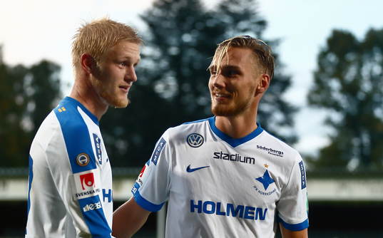 Norrköpings målgörare Kalle Holmberg och Linus Wahlqvist