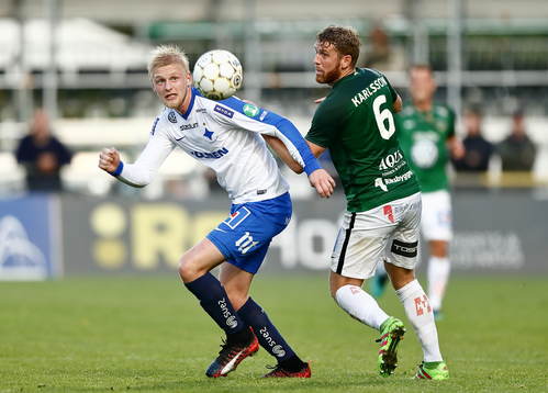 Norrköpings Kalle Holmberg och Jönköpings Stefan Karlsson