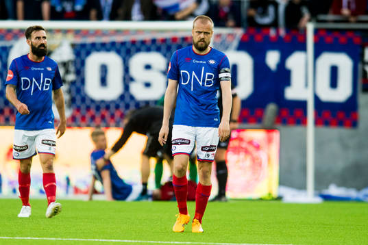 Magnus Lekven and Christian Grindheim of Vålerenga