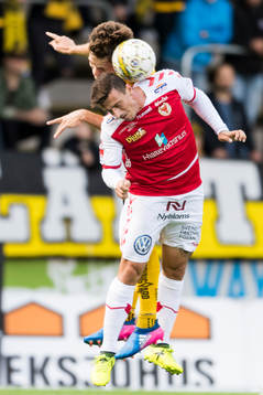Kalmars Erton Fejzullahu och Elfsborgs Jörgen Horn
