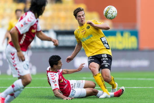 Elfsborgs Per Frick och Kalmars Romário Pereira Sipião