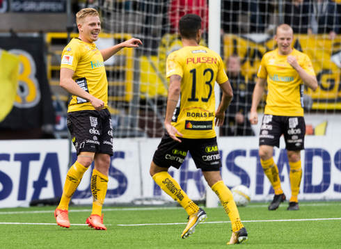 Elfsborgs Per Frick jublar