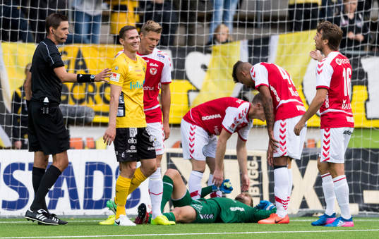 Elfsborgs Jon Jönsson reagera på domslut