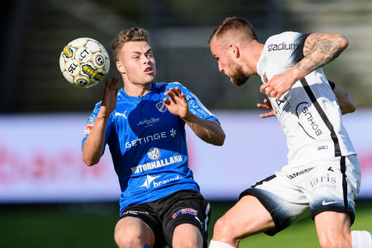 Halmstads Gabriel Gudmundsson och Häckens Alexander