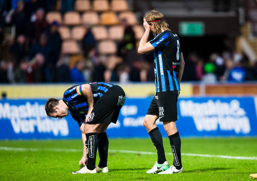 Sirius Niklas Busch Thor och Kim Skoglund deppar