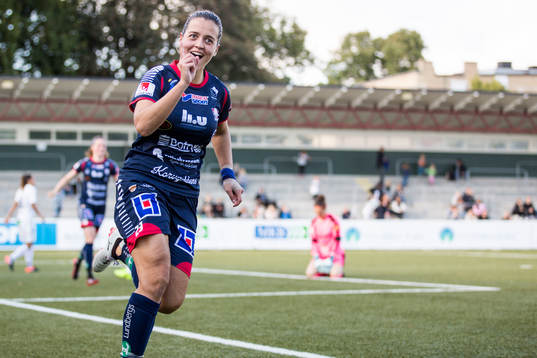 Linköpings Marija Banusic jublar