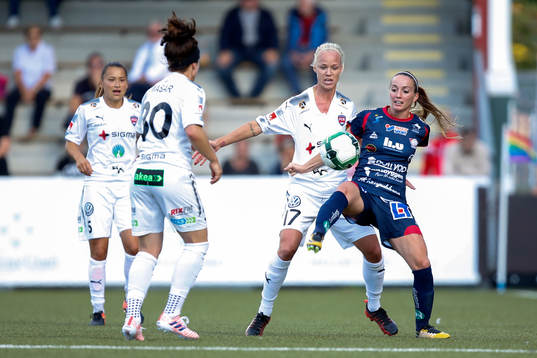 Rosengårds Caroline Seger och Linköpings Kosovare Asllani