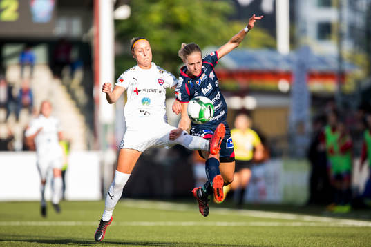 Rosengårds Anja Mittag och Linköpings Lina Hurtig