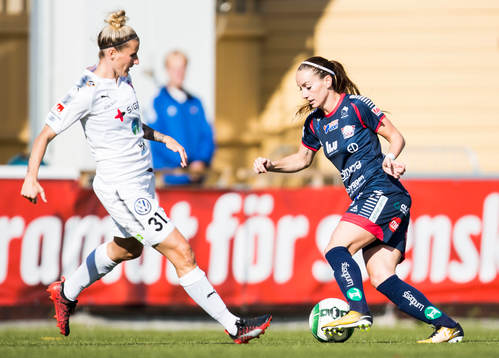 Rosengårds Anja Mittag och Linköpings Kosovare Asllani