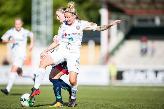 Rosengårds Anja Mittag och Linköpings Kosovare Asllani