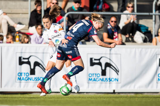 Rosengårds Iva Landeka och Linköpings Maja Kildemoes