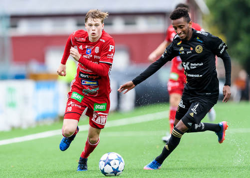 Piteås Gustav Nordh och Skellefteås Nur Adem