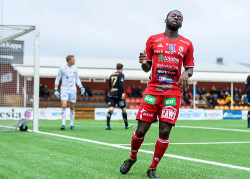Piteås Samuel Naiwo deppar