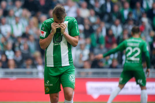 Hammarbys Mads Fenger Nielsen deppar